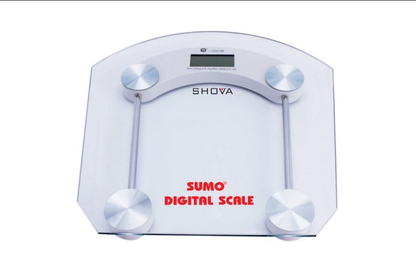 বাথরুম স্কেল । ক্যাপাসিটি 150 কেজি