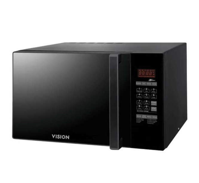 ভিশন মাইক্রোওয়েভ ওভেন vsnmwo-30L-Rotisserie স্টেইনলেস স্টীল অভ্যন্তরীণ গহ্বর