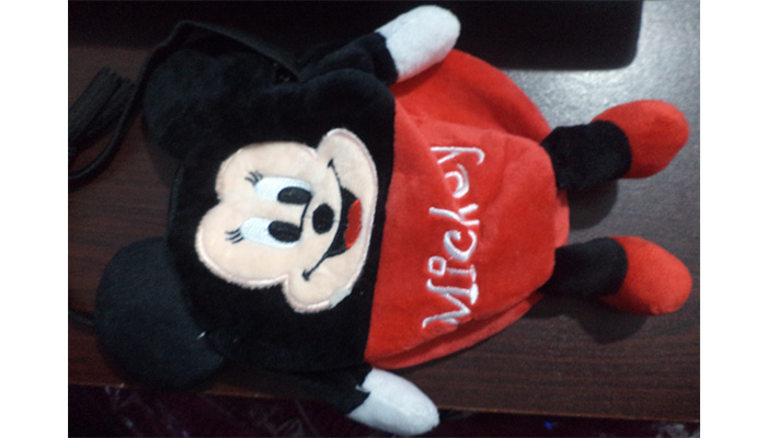 মিকি মাউস সেফ কয়েন ব্যাগ পার্স