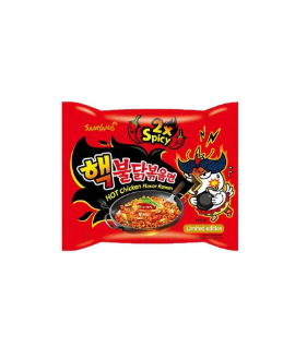 Samyang 2x Spicy হট চিকেন ফ্লেভার র্যামেন - 1 Pack: South Korea