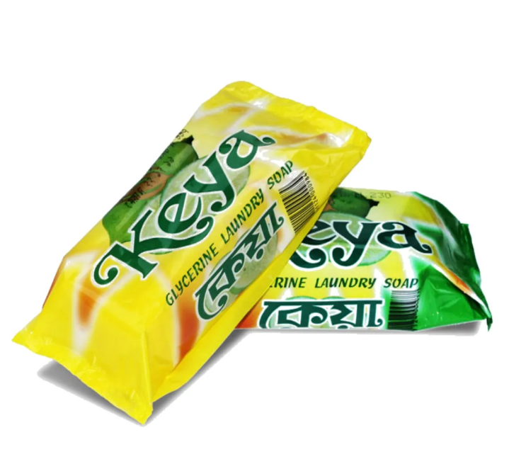 কেয়া গ্লিসারিন লন্ড্রি সোপ (হলুদ) ১৩০ গ্রাম