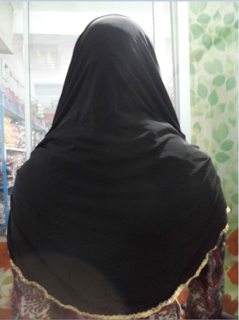 রেডি হিজাব কালো কালার