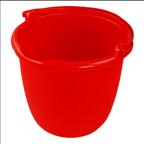 Oval Bucket 20 L - Red
