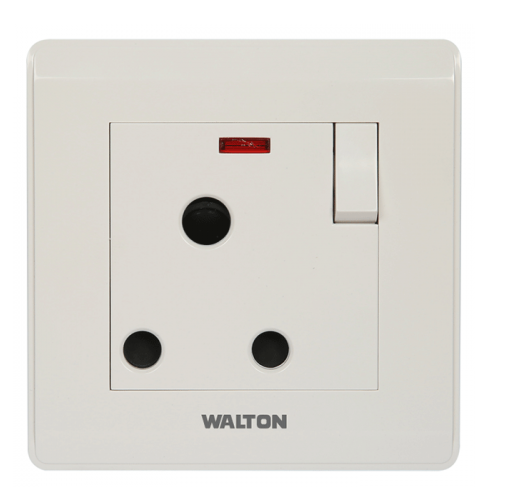 পার্ল হোয়াইট (W1 সিরিজ) DS-EE-3Pin-Round-Socket-116