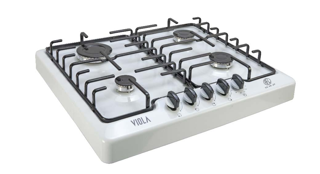 FOUR BURNER GAS STOVE VIOLA WHITE
