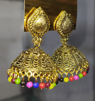 স্টাইলেস কানের ঝুমকা মেয়েদের-০৩