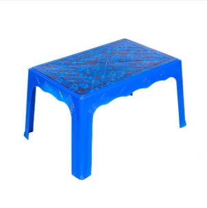 Center Table Printed - Blue